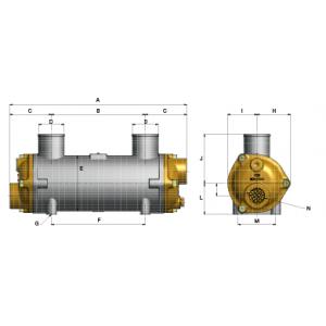  海用空气冷却器 GL140-4076-2
